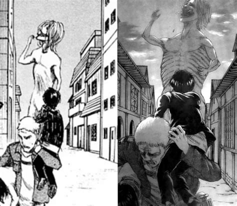 Attack On Titan Manga Art Evolution According to the series editor ...