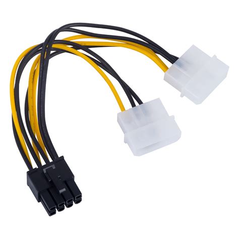 Inch X Molex Pin To 8-Pin PCI Express Video Card Pci-e ATX, 41% OFF