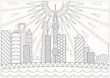 Coloring Building Pages sketch template