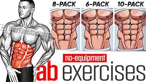 Best 12 ABS Exercises No Equipment! - YouTube