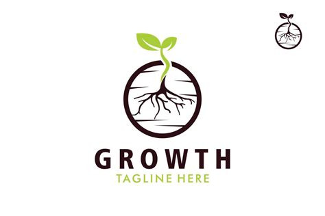 growth seed logo icon vector isolated 16450939 Vector Art at Vecteezy