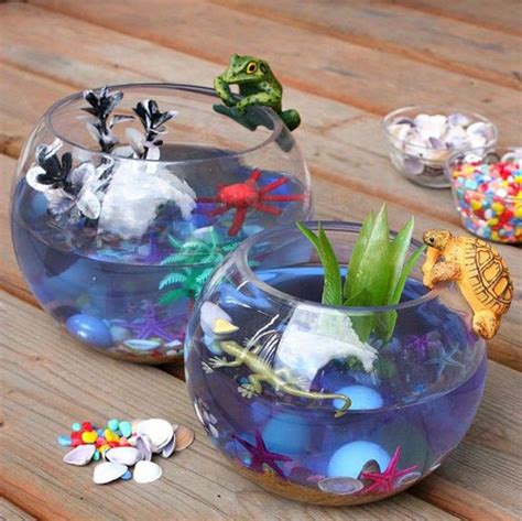 10 Creative Mini Aquarium Ideas For Kids | HomeMydesign