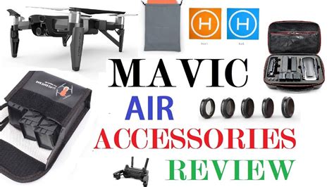 Mavic Air Accessories Review - Part 1 - YouTube