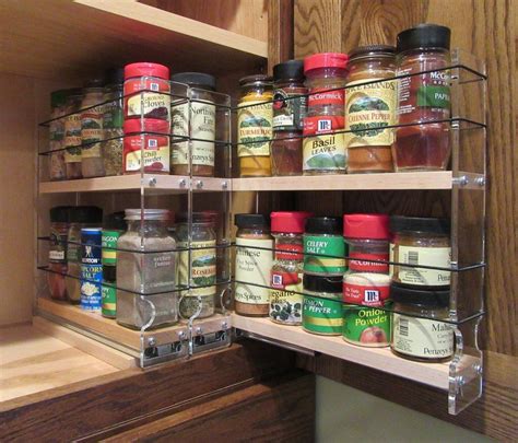 222x2x11 Maple Spice Organizer Rack | Cabinet Spice Storage | Ikea spice rack, Spice rack ...