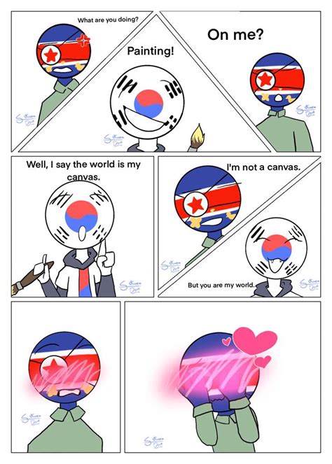 The World Is My Canvas [MINI COMIC] North x South Korea ...