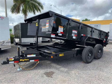 BIG TEX 7x14 DUMP 14LX-14 **DISCONTINUED MODEL ** | All American Trailer Connection AATC