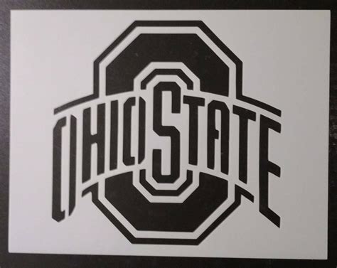 Ohio State Buckeyes Custom Stencil FAST FREE SHIPPING