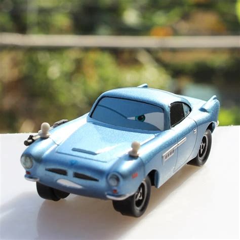 Disney Cartoon Movie Pixar Cars Lightning Mcqueen Jackson Storm Finn Mcmissile With Weapon Metal ...