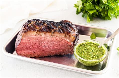 Picanha Steak with Authentic Chimichurri Sauce