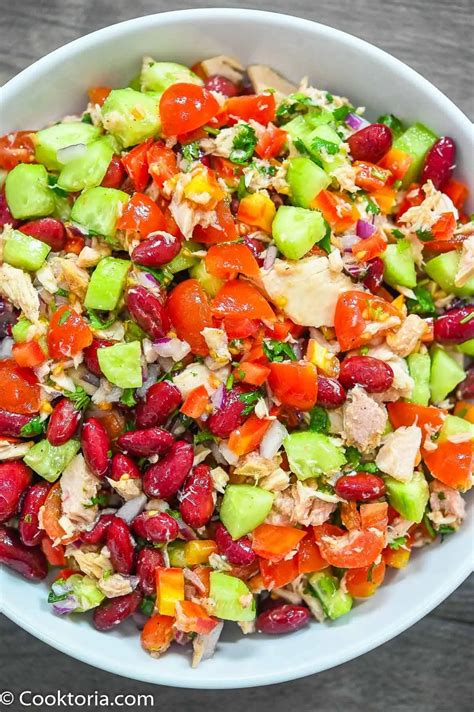 Healthy Tuna Salad | COOKTORIA