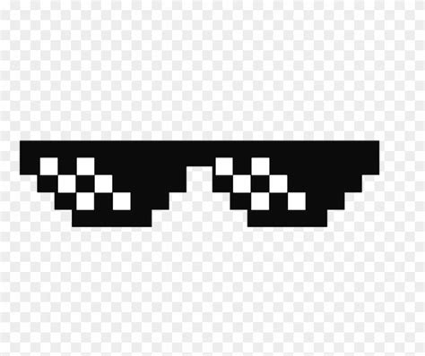 Meme Thug Life Brille Deal With It brille Pixel Brille Pixel ...