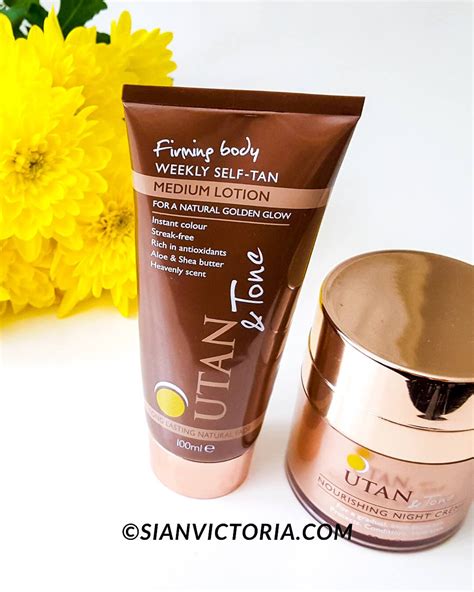UTAN & Tone - Self Tan & Nourishing Night Cream — Sian Victoria.