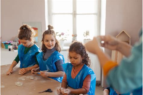 Group of little kids working with | School & Education Stock Photos ...