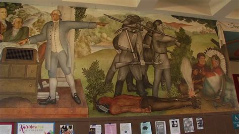 Debate over controversial murals at San Francisco's George Washington High School heats up ...