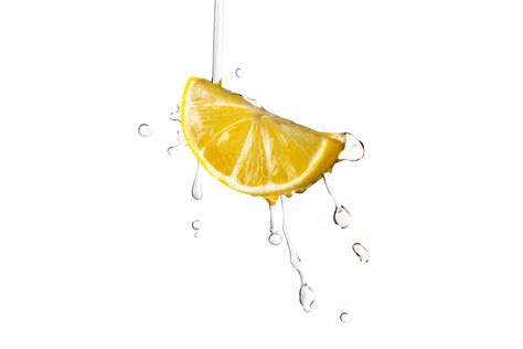 Lemon water splash invisible png background isolated 33839876 PNG