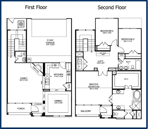 11 Simple 2 Story House Designs And Floor Plans Memorable – New Home Floor Plans