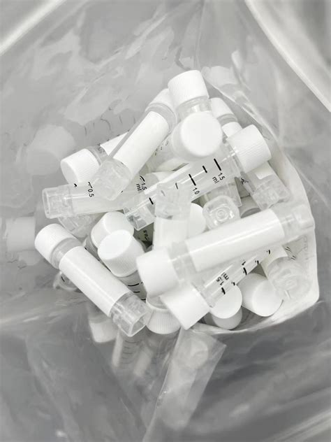 1.5ml Cryogenic Vials, Color Code Cap,Self-Standing - JYBIO