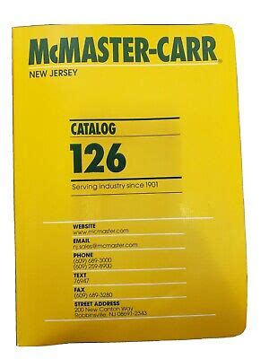 Mcmaster Carr Catalog for sale | Only 3 left at -70%