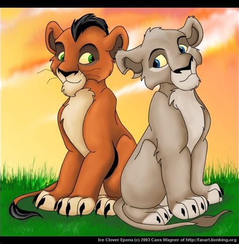 Scar and Zira as cubs - Scar and Zira Fan Art (24631341) - Fanpop