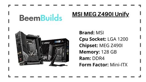 8 Best Motherboards For i9 10900K in 2024 - Beem Builds