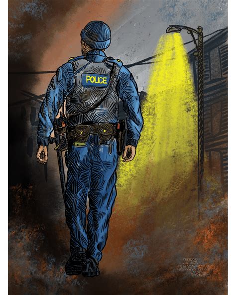 First Responder- Police Officer – Ben Cantwell Art