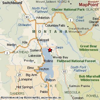 Where is Bigfork, Montana? see area map & more