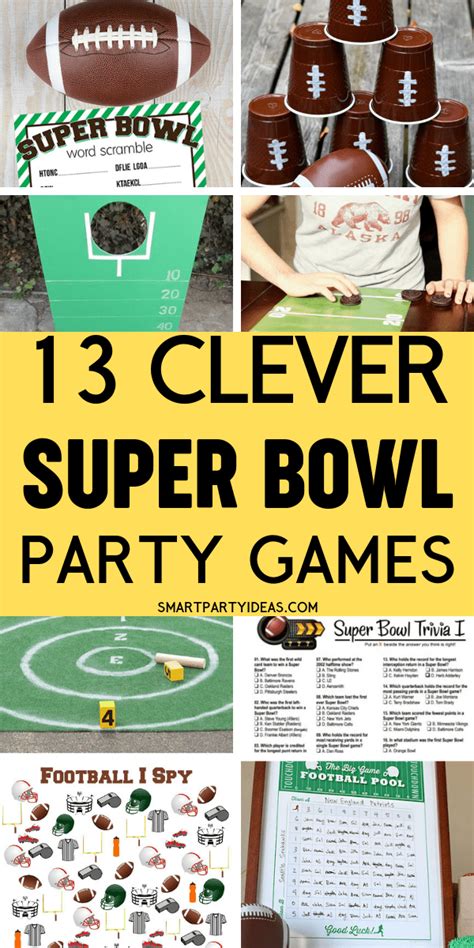 13+ Best Easy Fun Super Bowl Party Games