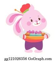 900+ Cartoon Rabbit And Food Icon Clip Art | Royalty Free - GoGraph