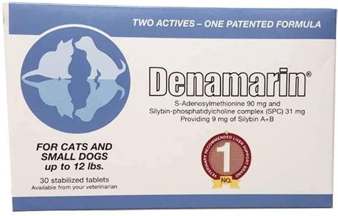 Denamarin 90 mg for Cats and Small Dogs (30 Tablets)