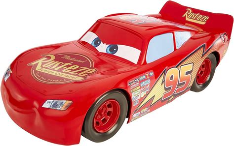 Amazon.com: Disney/Pixar Cars 3 Lightning McQueen 20-inch Vehicle: Toys ...