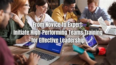 From Novice to Expert: High-Performing Teams Training - DataMyte