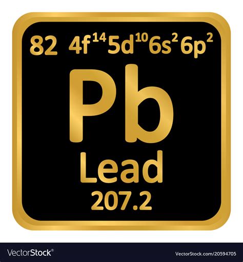 Lead On Periodic Table | Decoration Examples