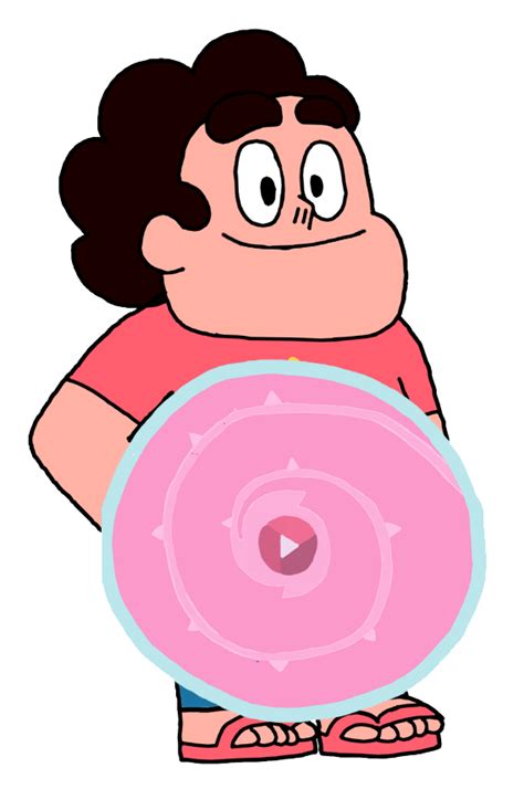 Steven Universe with shield by EGMinecraftCast on DeviantArt