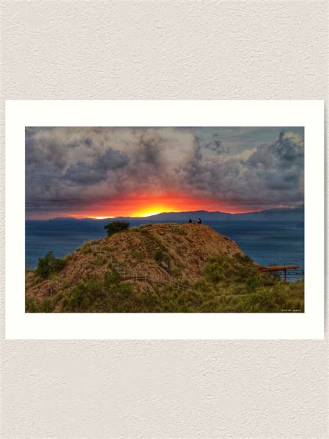 "Sunrise Castle hill Townsville" Art Print by PicsByJamez | Redbubble