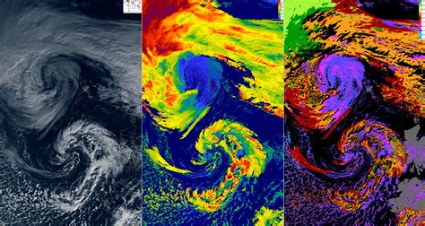 Cloud Structures - 'Extratropical Cyclone' Structure - Examples (25-36)