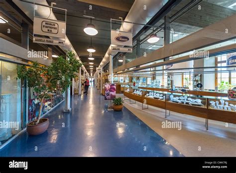 Shops in the historic Marche Bonsecours (Bonsecours Market) in the Vieux Port area, Montreal ...