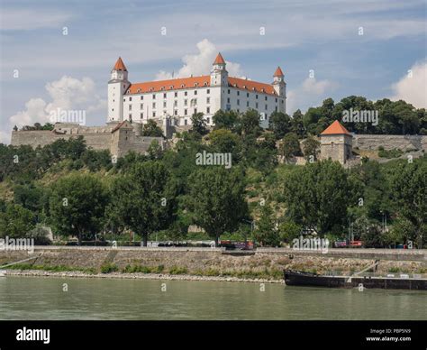 bratislava ath the danube river Stock Photo - Alamy