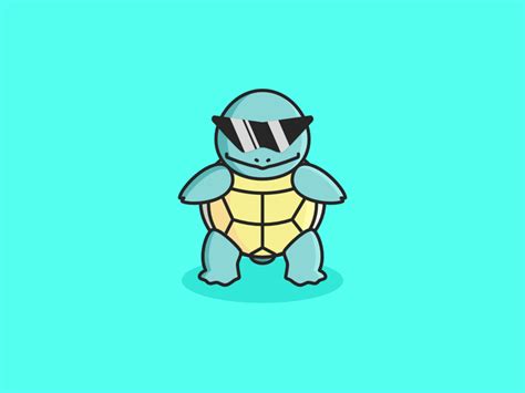 Squirtle Squad Leader by Jesse Virgil on Dribbble