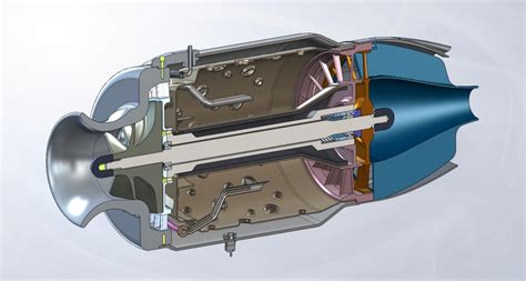 TURBINE RC ENGINE-step file only - STEP / IGES - 3D CAD model - GrabCAD