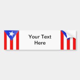 Puerto Rican Flag Stickers | Zazzle