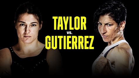 Katie Taylor vs. Miriam Gutiérrez este sábado en DAZN - Espabox