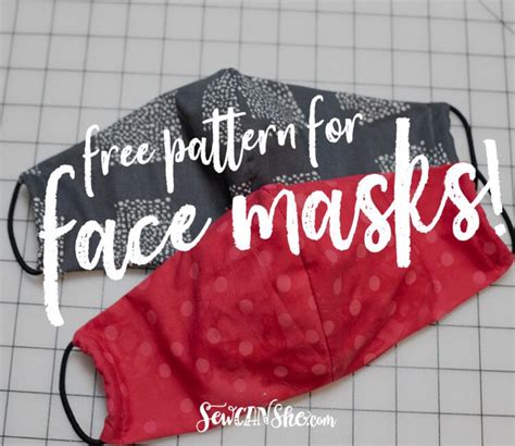 Simple Step By Step Tutorial for the Olson Face Mask Pattern ...