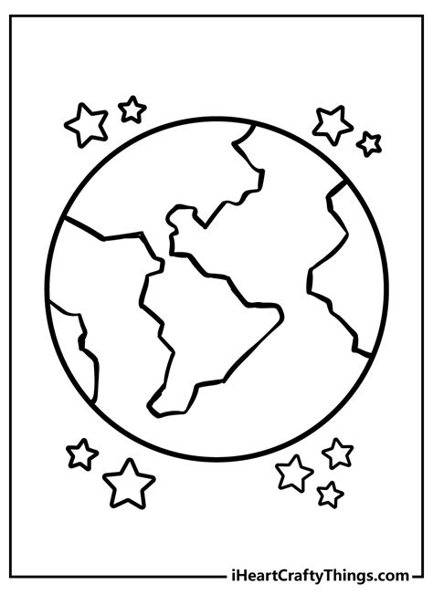 Free Earth Coloring Pages