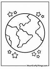 Earth Coloring Page Pdf  Free Printable Templates sketch template