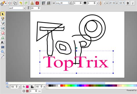 Online Vector Graphics / SVG Editor | TopTrix