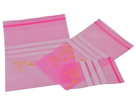 Pink Anti-Static Bags For Sensitive Devices | ESD Bags | Bondline