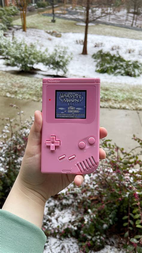 Harvest Moon GB makes a perfect snowday getaway ♥ : r/Gameboy