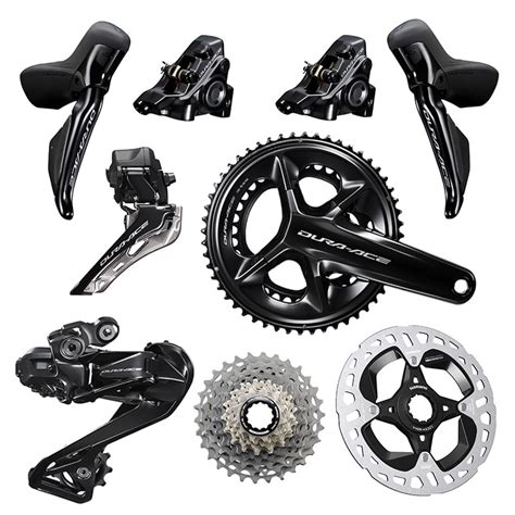 Shimano Dura Ace Di2 12 Speed R9270 Disc Brake Groupset - 170mm 52/36T