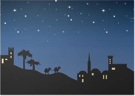 Poster background night bethlehem - PIXERS.US | Christmas backdrops ...