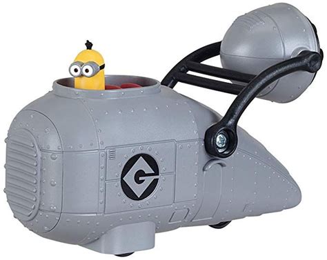 Despicable Me Gru's Vehicle with Minion Toy Figure Review | Minion toy ...